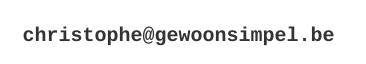 Afbeelding van email-adres